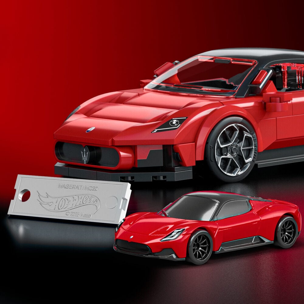 Set Construccion Speed Maserati MC20 Hot Wheels — vista adicional del producto