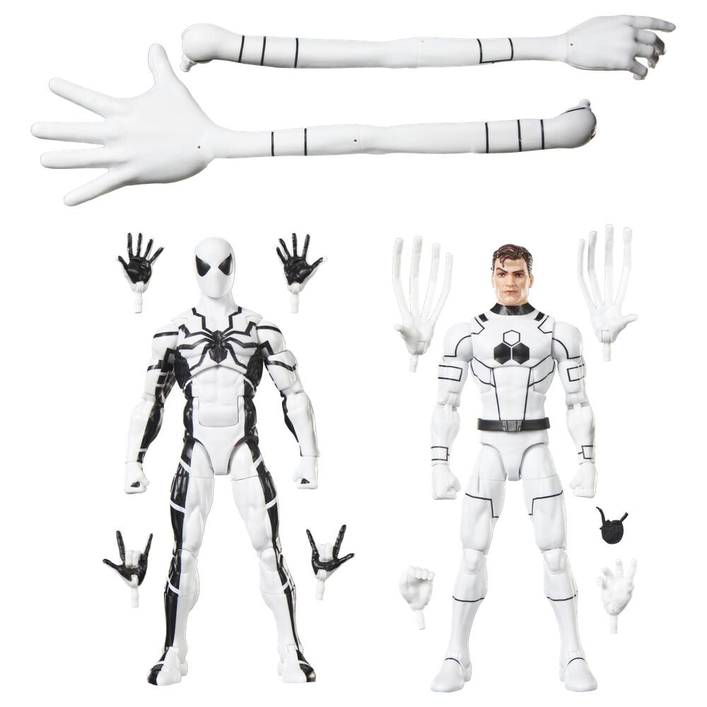 Set 2 figuras Mister Fantastic & Spiderman Los Cuatro Fantasticos Marvel Legends Series 15cm — vista adicional del producto
