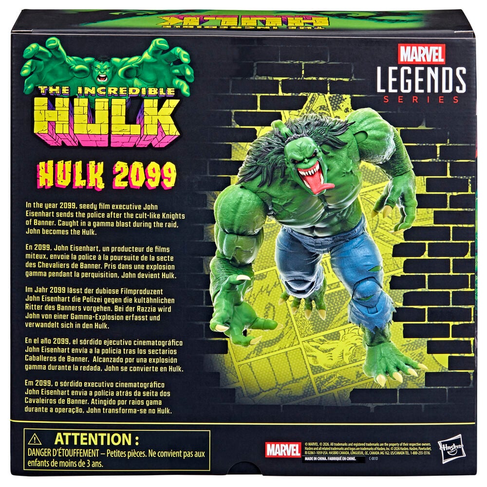 Figura Hulk 2099 - El Increible Hulk Marvel Legends Series 15cm — vista adicional del producto