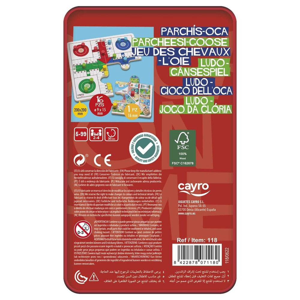 Juego Parchis & Oca viaje — vista adicional del producto