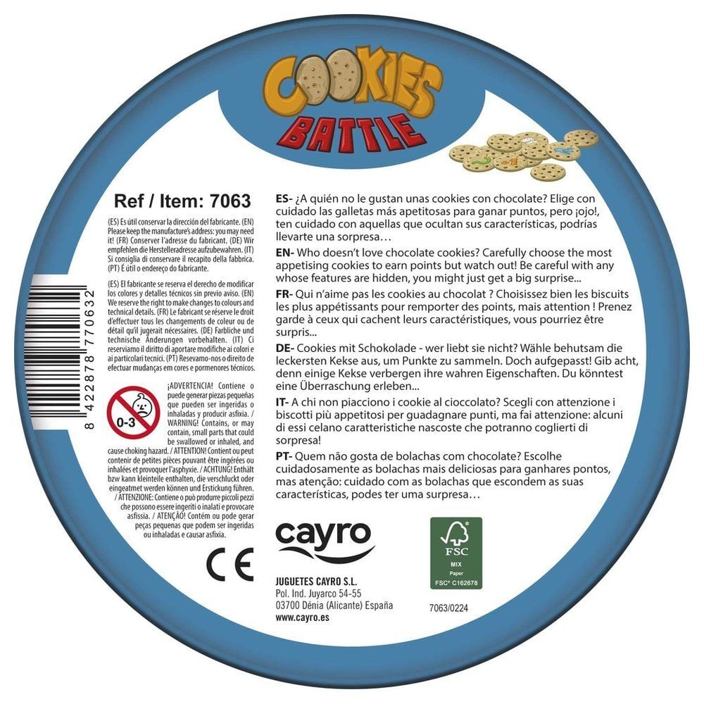 Juego Cookies Battle — vista adicional del producto