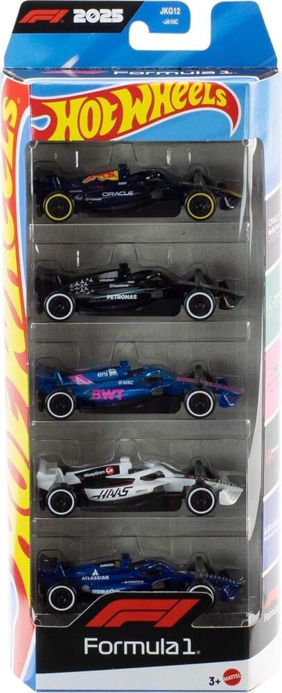 Blister 5 coches F1 Hot Wheels — vista adicional del producto