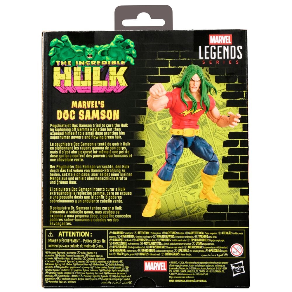 Figura Marvels DOC Samson The Incredible Hulk Marvel Legends Series 15cm — vista adicional del producto