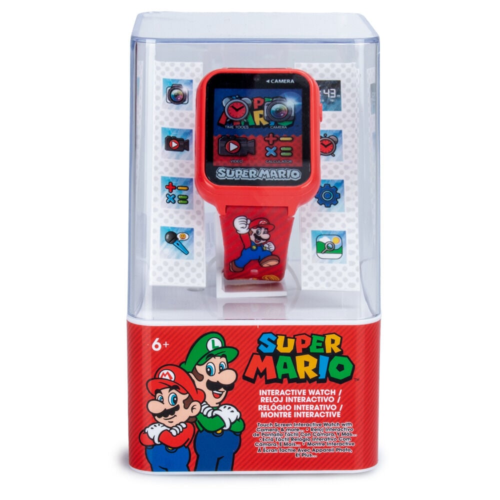 Reloj interactivo Super Mario Bros — vista adicional del producto
