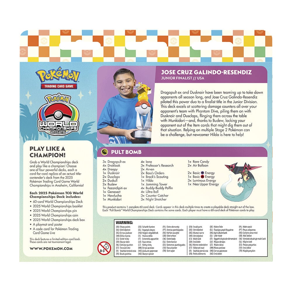 Blister cartas World Championship Decks Q2 Pokemon ingles surtido — vista adicional del producto