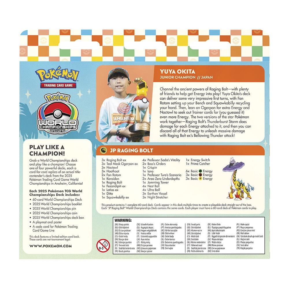 Blister cartas World Championship Decks Q2 Pokemon ingles surtido — vista adicional del producto