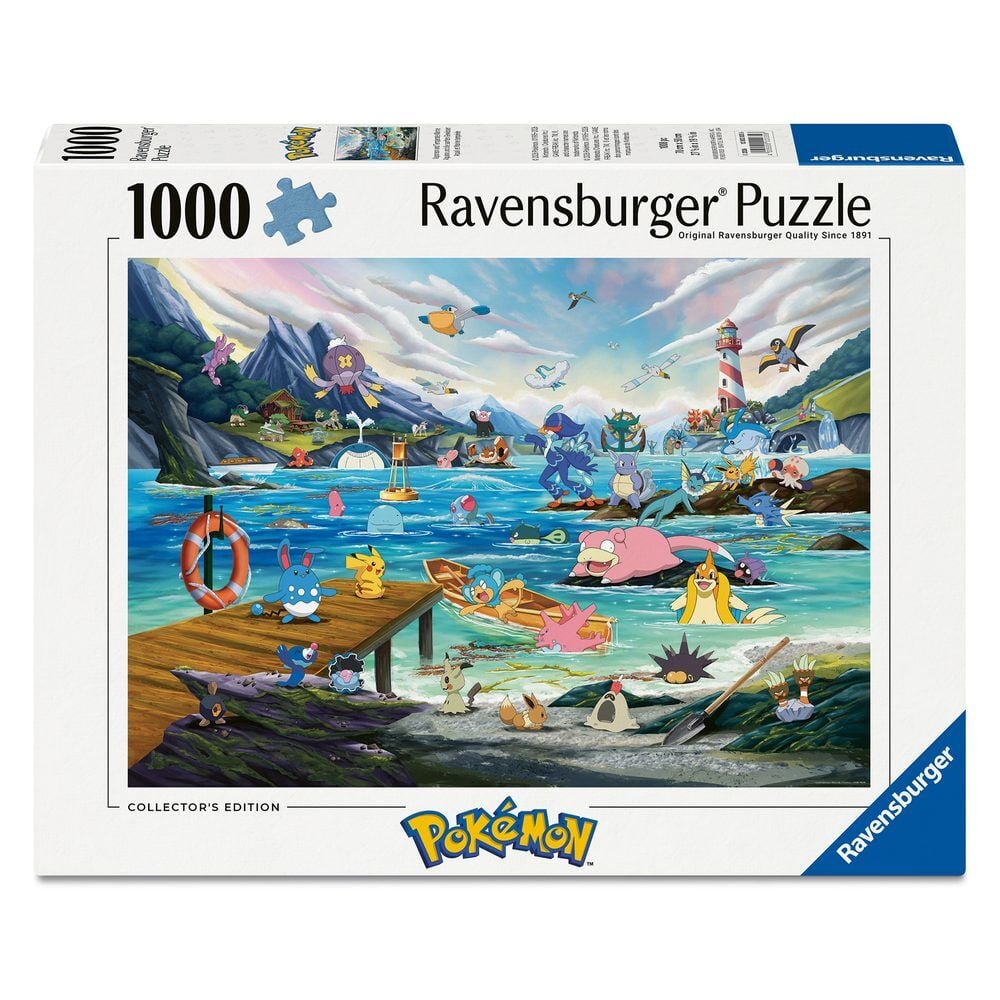Puzzle Vaporeon y el Mar Templado · Ravensburger · 1.000 piezas