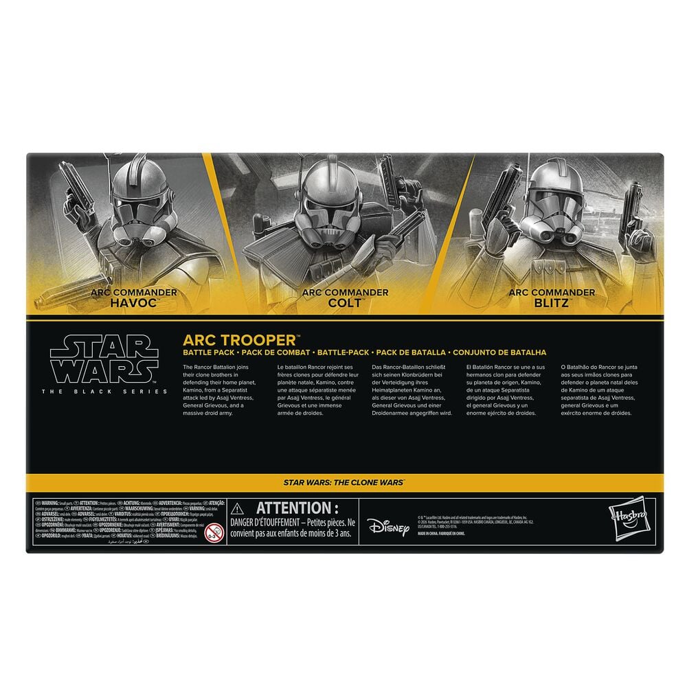 Set 3 Figuras Star Wars The Clone Wars Star Wars The Black Series 15cm — vista adicional del producto
