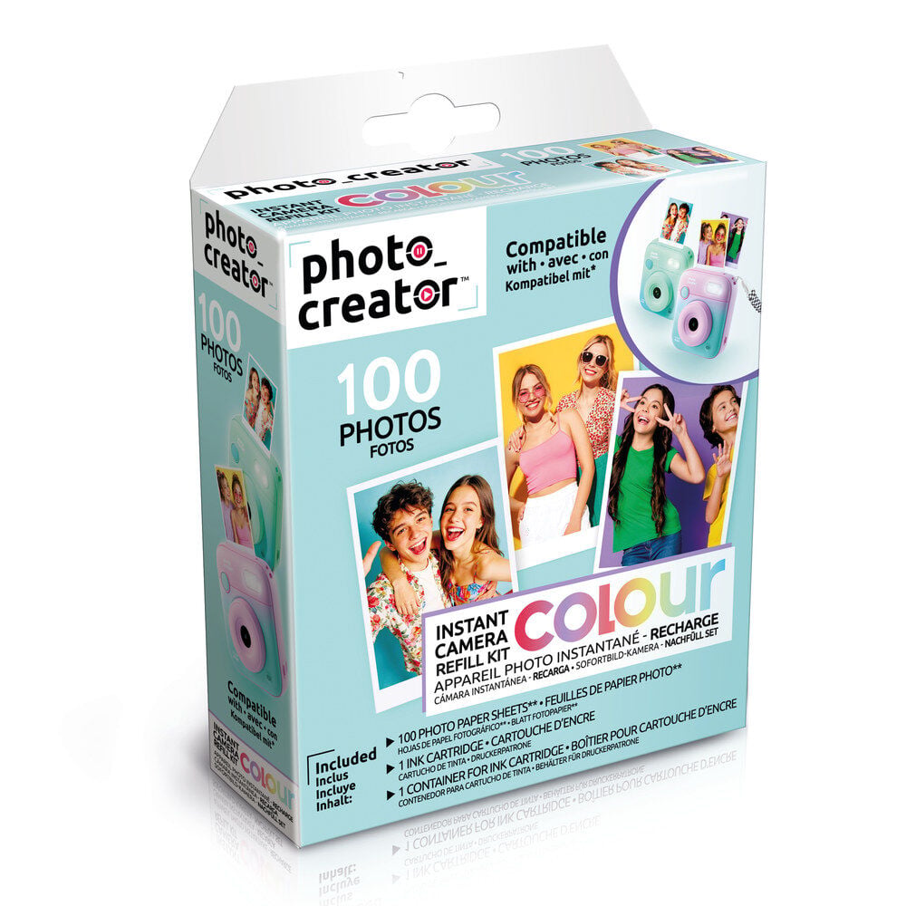Set camara instantanea papel colores Photo Creator — vista adicional del producto