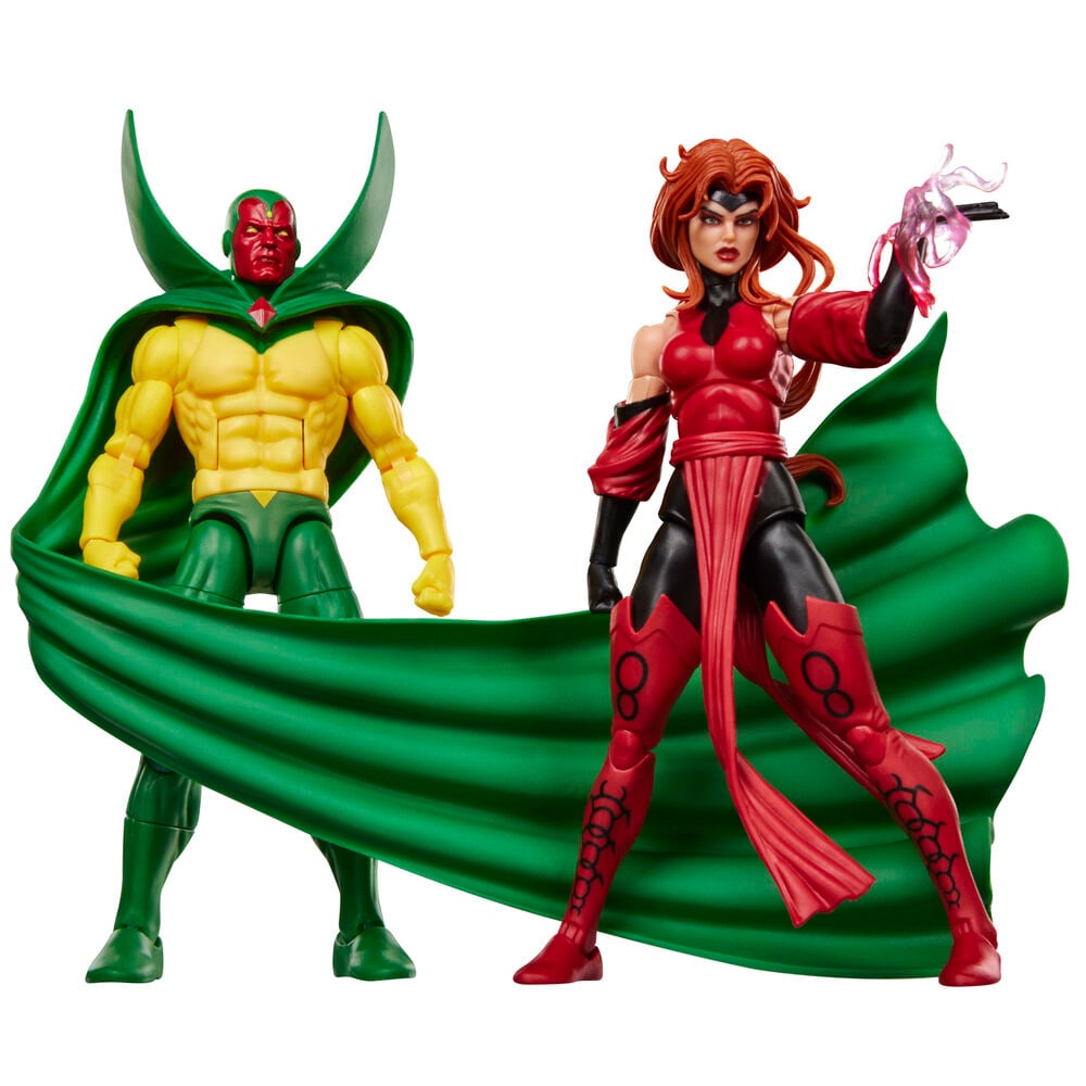 Blister 2 figuras Vision y Scarlet With Avengers Earts Mightiest Heroes Marvel Legends Series 15cm — vista adicional del producto
