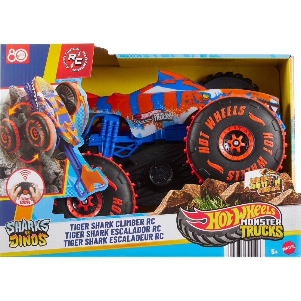 Coche radio control Tiger Shark Climber Monster Trucks Hot Wheels — vista adicional del producto
