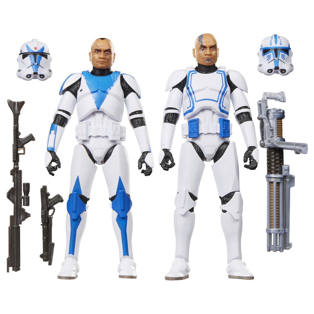 Blister 2 figuras Clone Trooper Dogma & Clone Trooper Hardcase Star Wars 15cm — vista adicional del producto