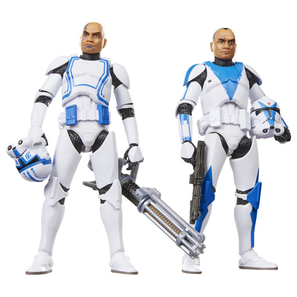 Blister 2 figuras Clone Trooper Dogma & Clone Trooper Hardcase Star Wars 15cm — vista adicional del producto