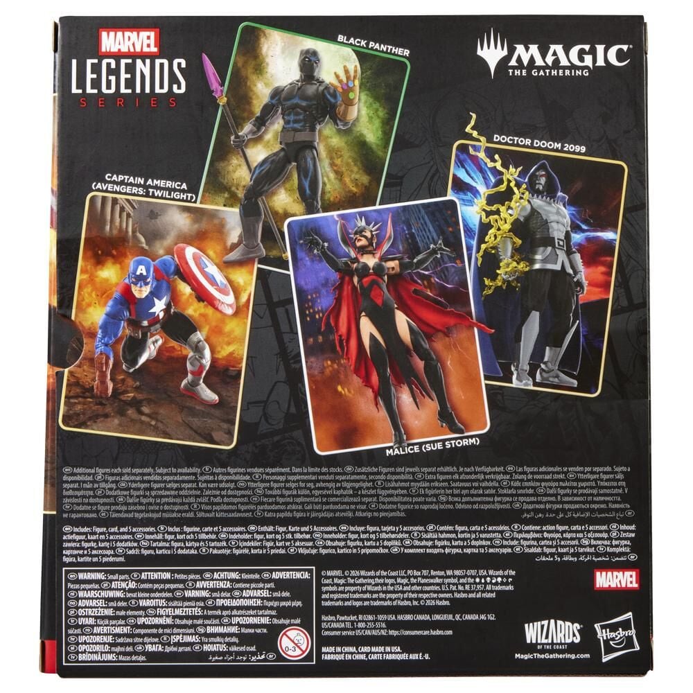 Figura Capitan America Avengers Twilight Magic The Gathering Marvel Legends Series 15cm — vista adicional del producto