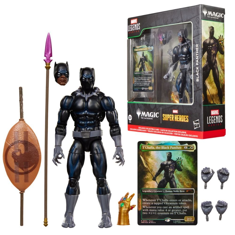 Figura Black Panther Magic The Gathering Marvel Legends Series 15cm — vista adicional del producto