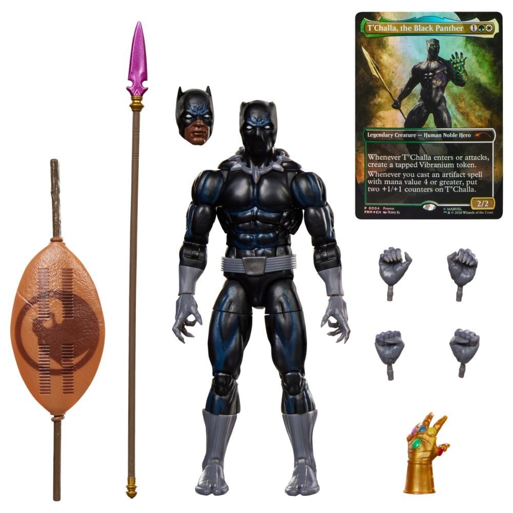 Figura Black Panther Magic The Gathering Marvel Legends Series 15cm — vista adicional del producto