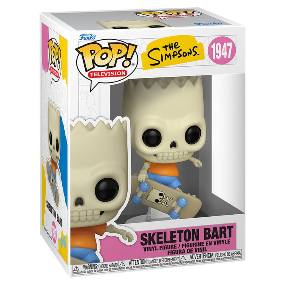 Figura Funko Pop! Skeleton Bart Patchwork · Los Simpson — vista adicional del producto
