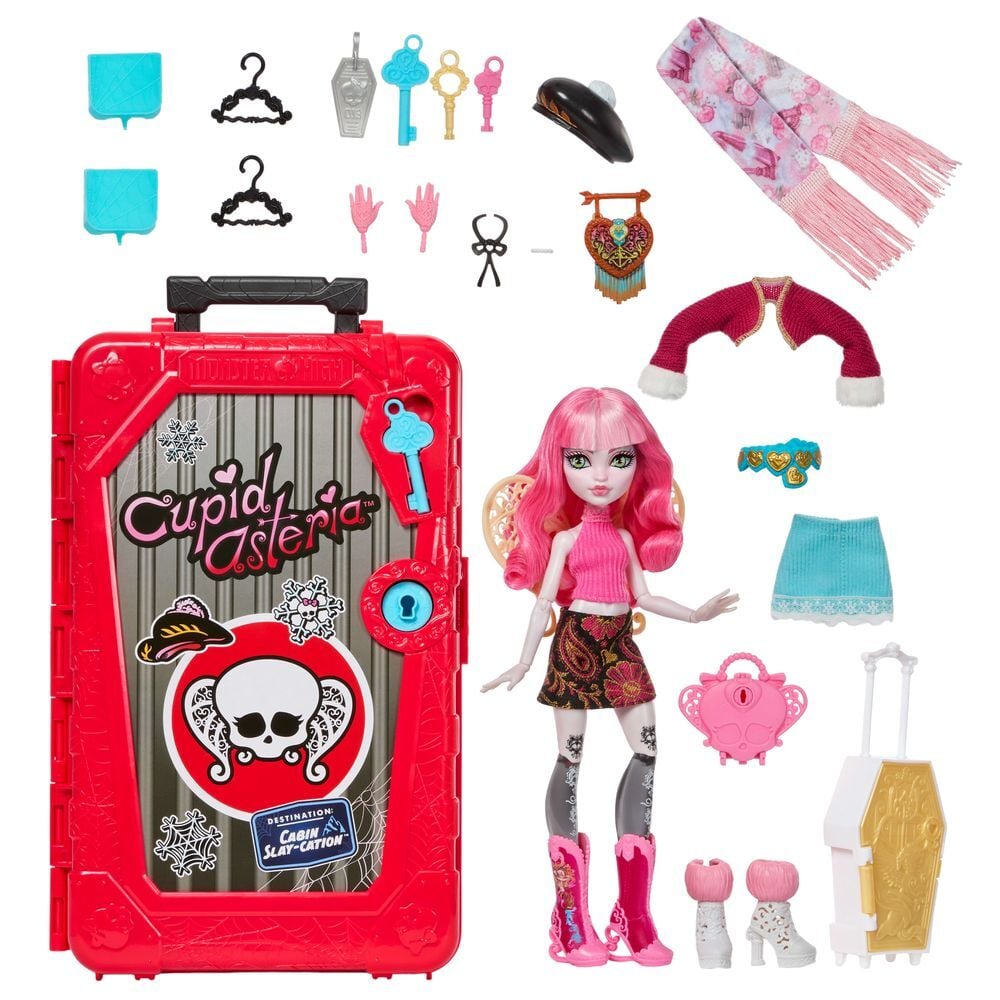 Muñeca Cupid Asteria y Armario Skulltimate Secrets Monster High — vista adicional del producto
