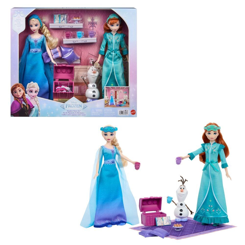 Blister Elsa y Ana Fiesta de Pijamas Frozen Disney — vista adicional del producto