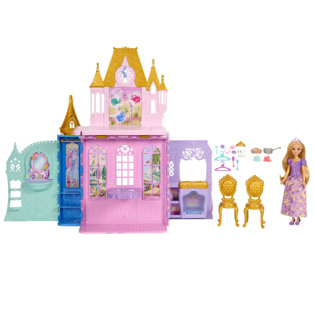 Muñeca Rapunzel y Castillo Princesas Disney — vista adicional del producto