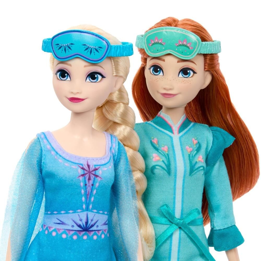 Blister Elsa y Ana Fiesta de Pijamas Frozen Disney — vista adicional del producto