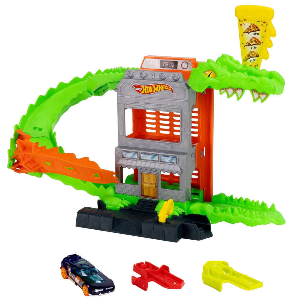 Pista coches Ataque de Cocodrilo Hot Wheels City — vista adicional del producto