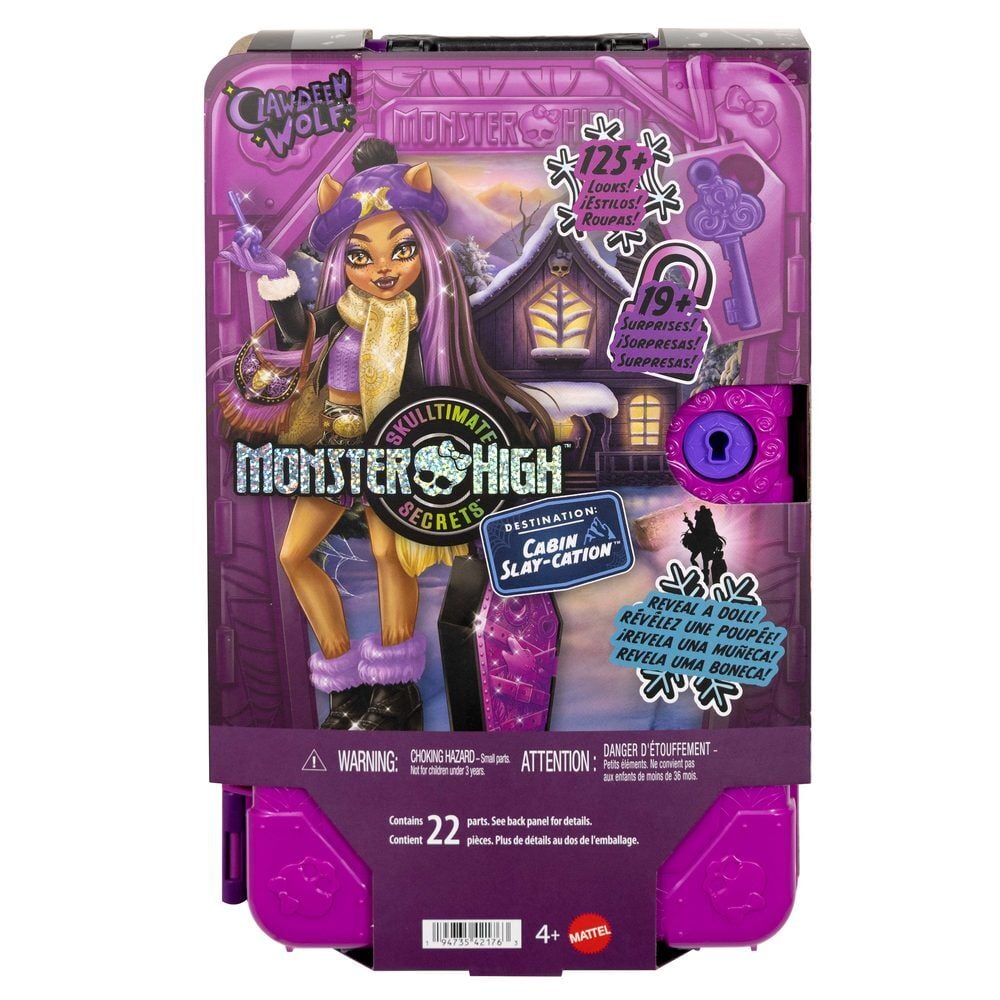 Muñeca Clawdeen Wolf y Armario Skulltimate Secrets Monster High — vista adicional del producto