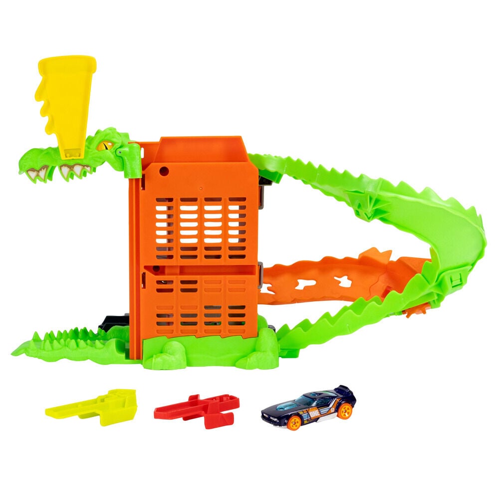 Pista coches Ataque de Cocodrilo Hot Wheels City — vista adicional del producto