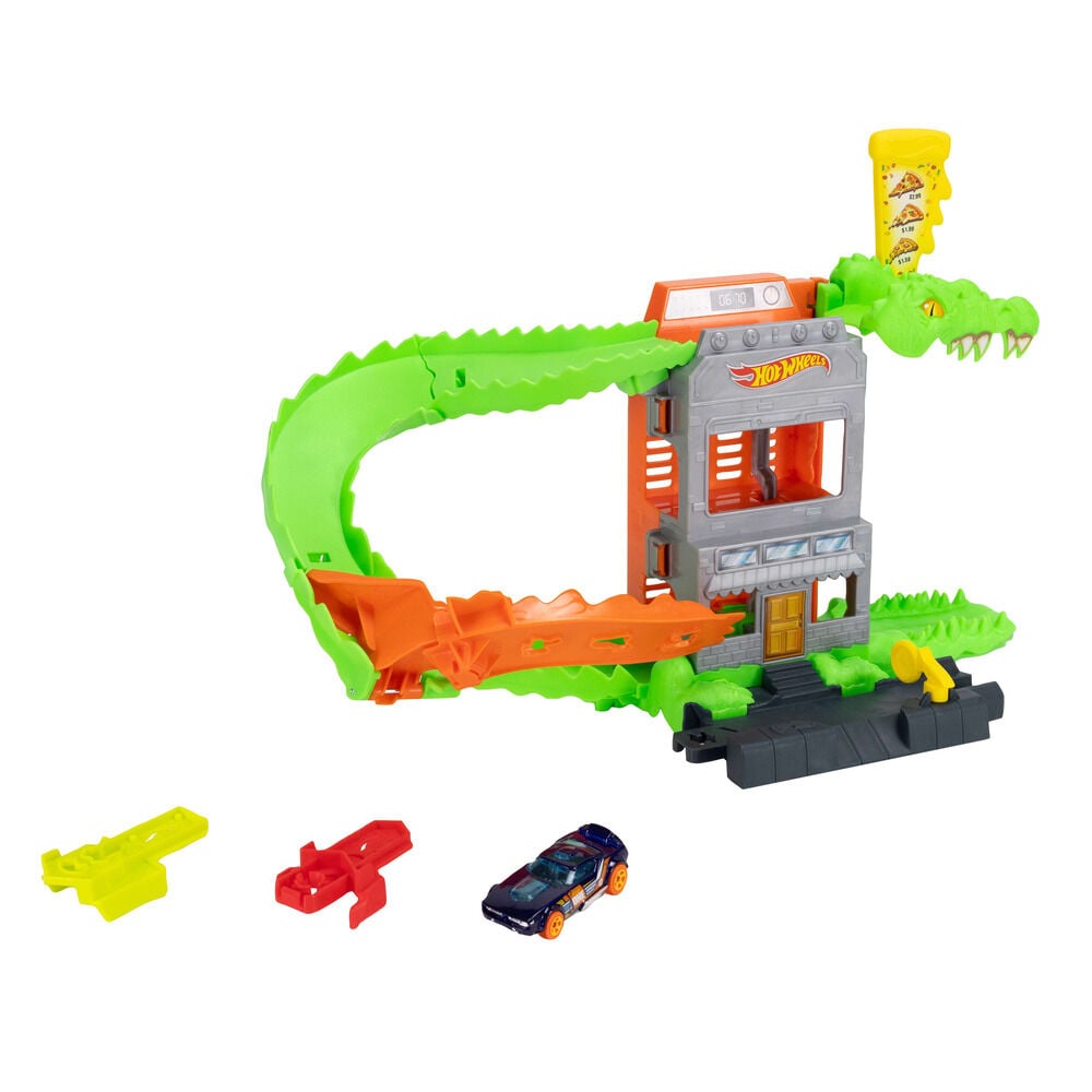 Pista coches Ataque de Cocodrilo Hot Wheels City — vista adicional del producto