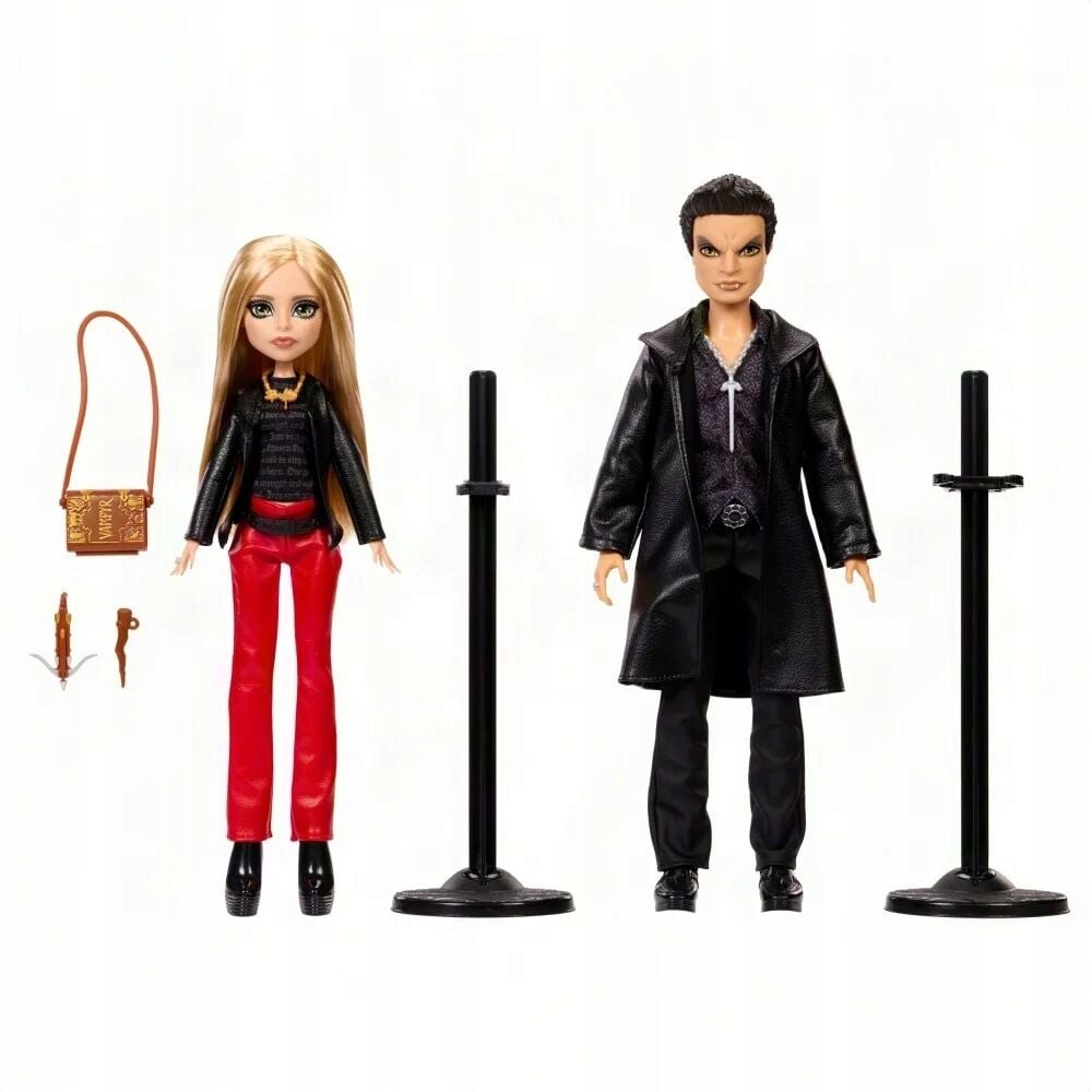 Set 2 muñecos Buffy & Angel Buffy Cazavampiros Monster High Skullector — vista adicional del producto