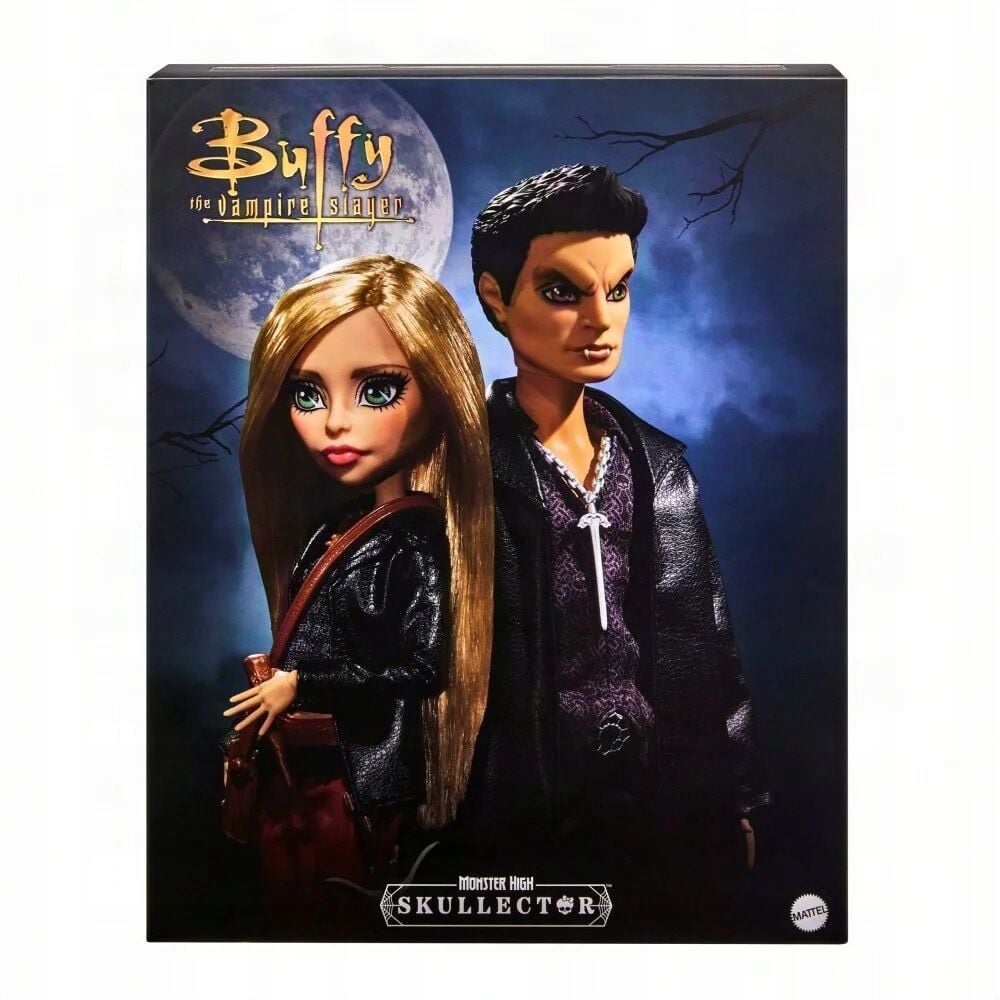 Set 2 muñecos Buffy & Angel Buffy Cazavampiros Monster High Skullector — vista adicional del producto