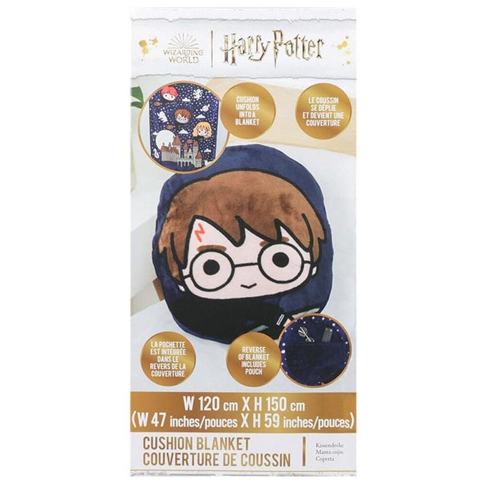 Cojin manta 2 en 1 Hogwarts Harry Potter — vista adicional del producto