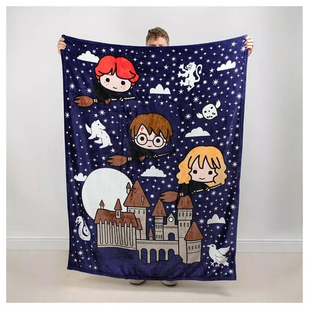 Cojin manta 2 en 1 Hogwarts Harry Potter — vista adicional del producto
