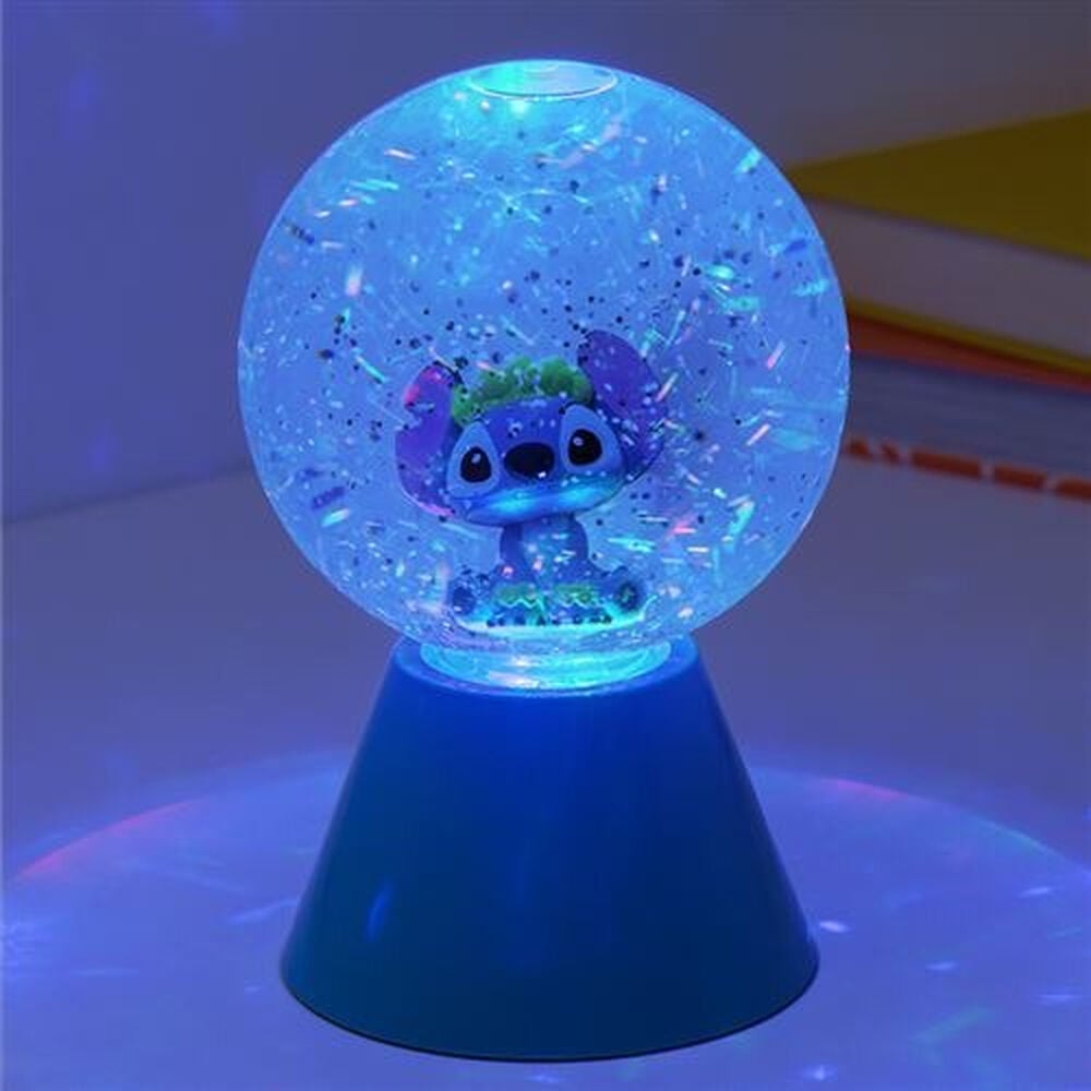 Lampara LED bola purpurina Stitch Disney — vista adicional del producto