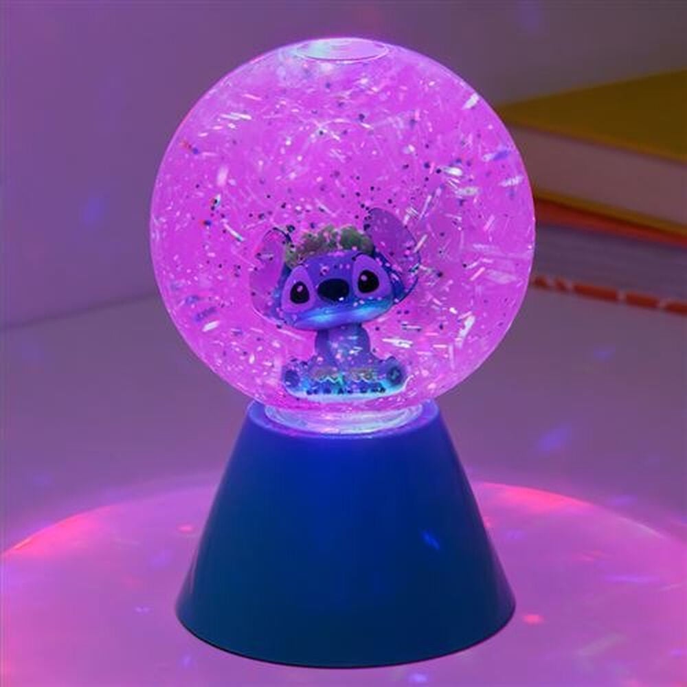 Lampara LED bola purpurina Stitch Disney — vista adicional del producto