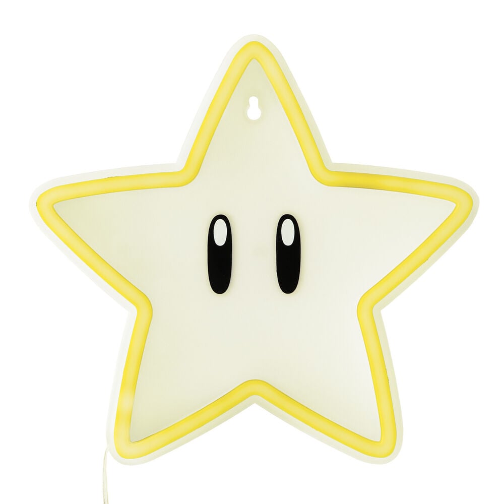 Lampara neon pared Super Estrella Super Mario Bros — vista adicional del producto