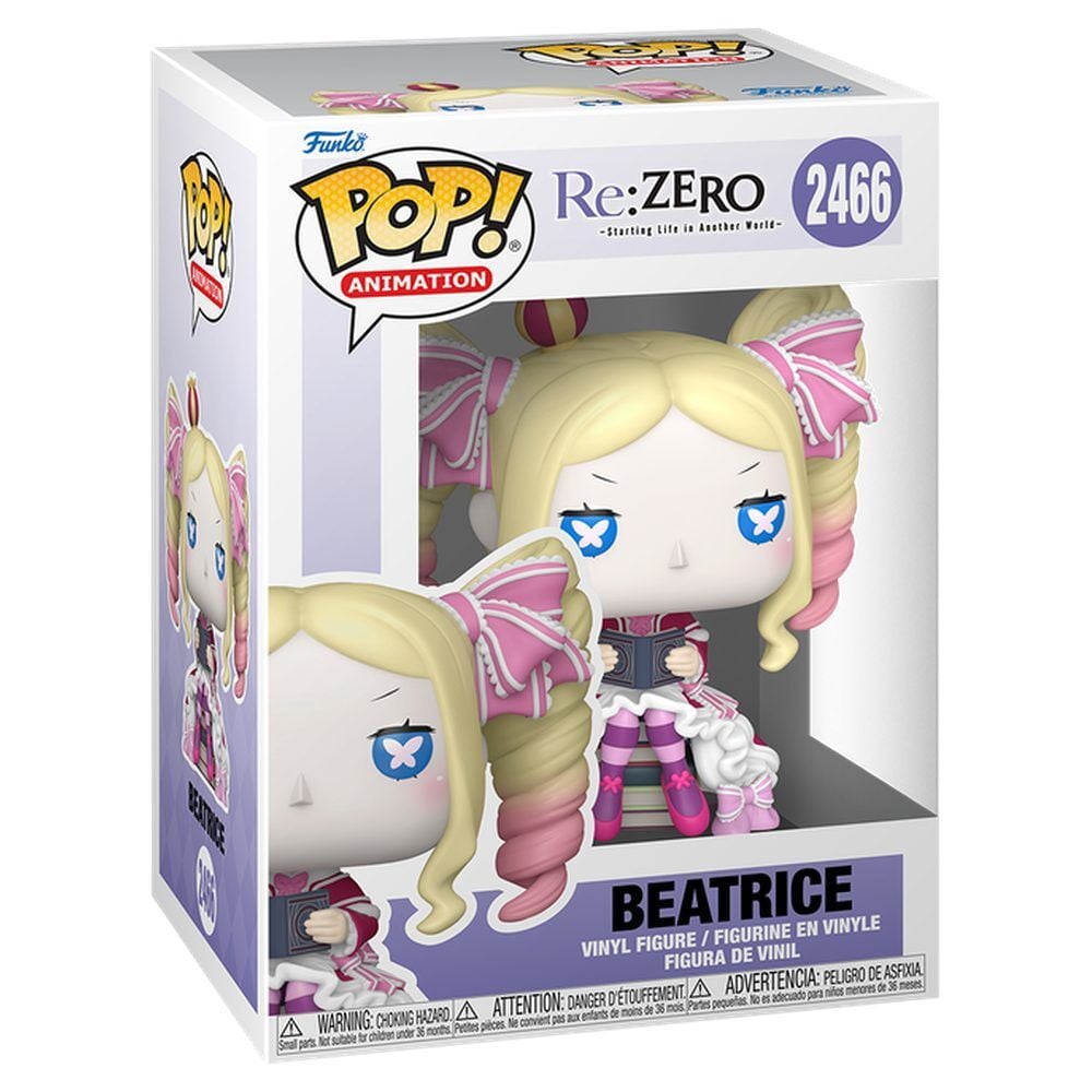 Figura Funko Pop! Beatrice sobre libros · Re:Zero — vista adicional del producto
