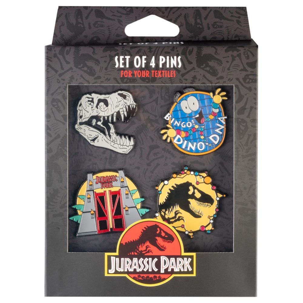 Blister 4 pins Jurassic Park — vista adicional del producto