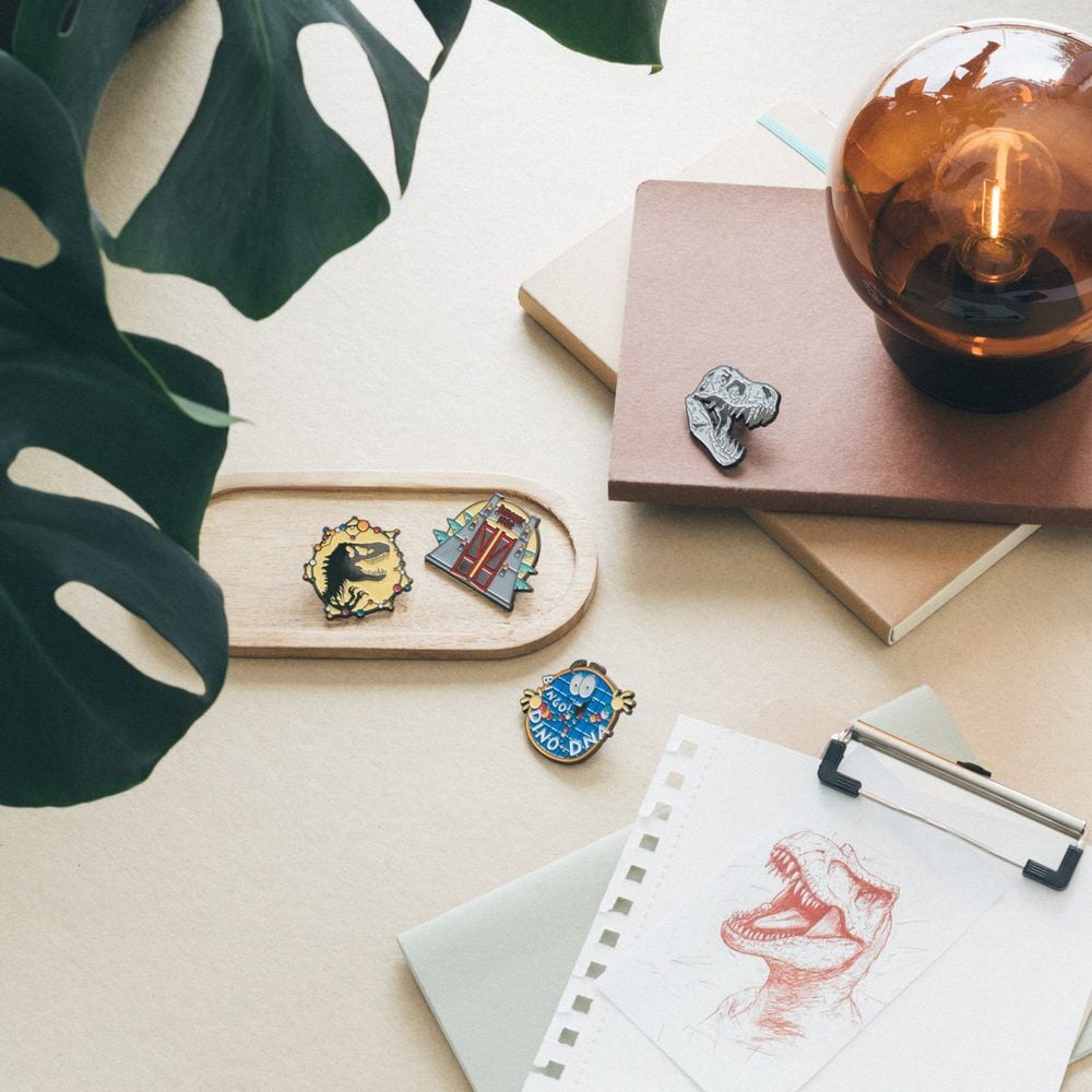 Blister 4 pins Jurassic Park — vista adicional del producto
