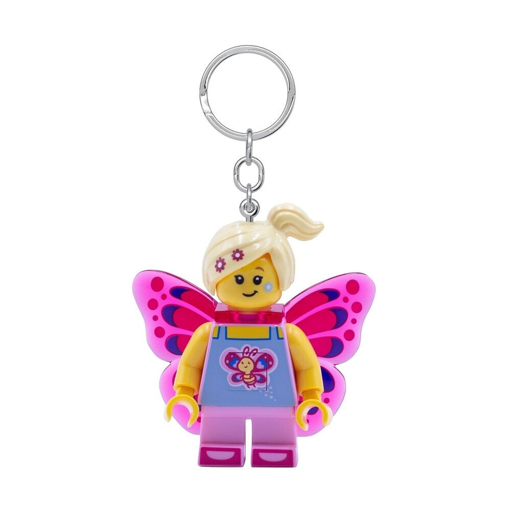 Llavero linterna Butterfly Girl Lego