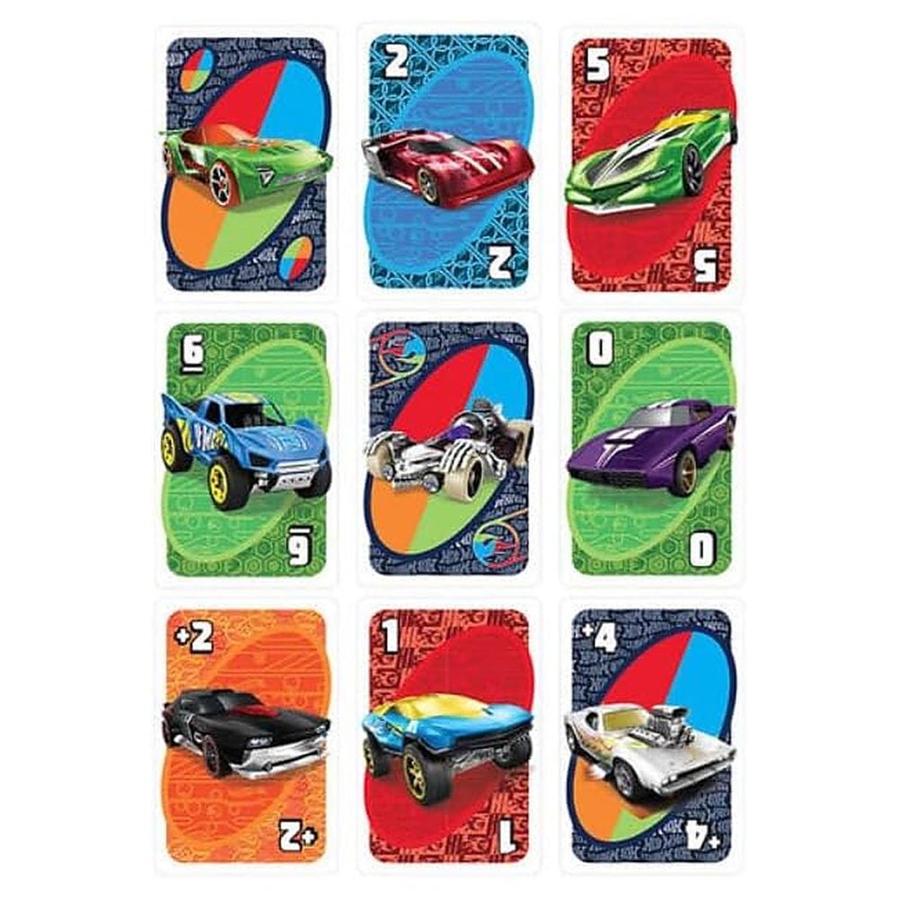 Juego cartas UNO Hot Wheels — vista adicional del producto