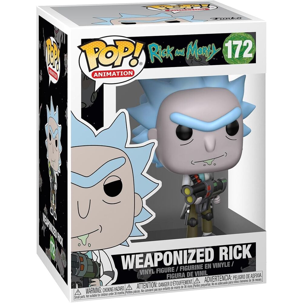 Figura Funko Pop! Weaponized Rick · Rick y Morty — vista adicional 2
