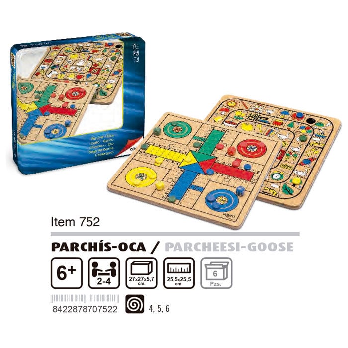 Parchis Oca madera — vista adicional del producto