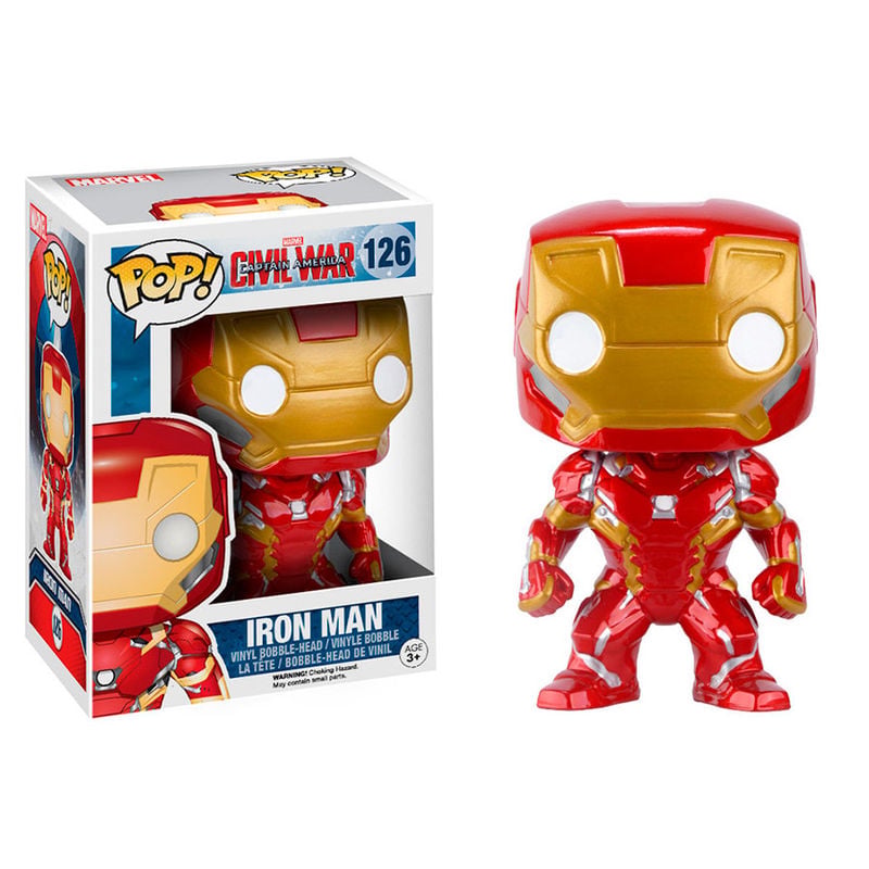 Figura Funko Pop! Iron Man · Captain America: Civil War — vista adicional 1