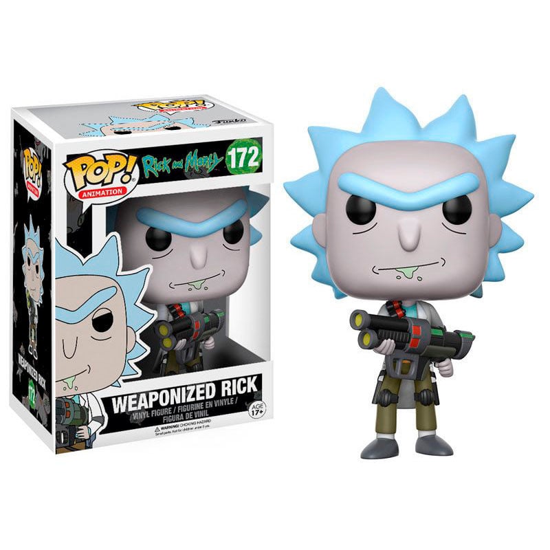 Figura Funko Pop! Weaponized Rick · Rick y Morty — vista adicional 1
